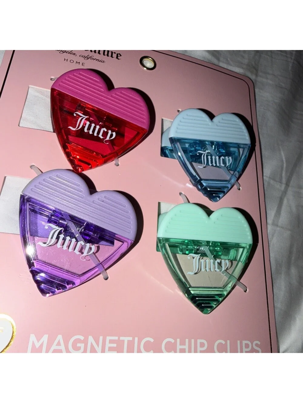 Juicy Couture Magnetic Chip Clips